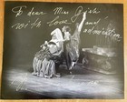 Russian Ballerina Natalia Makarova Autograph Photo To Actress Lillian Gish