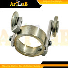 Adjustable Plasma Cutter Torch Roller Guide Wheel For Welding Torch 1pc