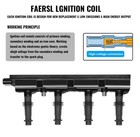 Ignition Coil   Spark Plug For 1 4l Buick Encore Trax Chevrolet Cruze Sonic Elr