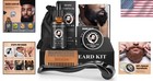 Ultimate Beard Care Set  2oz Natural Growth Oil  Balm   Mustache Comb Gift Kit