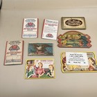 Lot Of 8 Vtg Sewing Needle Book Nickel Plated Rust Proof Hand Sewing Needles