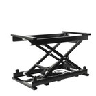 28  Electric Lift Table Single Scissor Electric Lifting Platform 330 Lbs 4 Wheel
