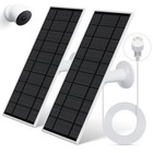 2-pack Solar Panel For Google Nest Cam  battery  With 13 1ft Cable