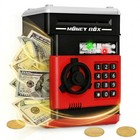 Electronic Piggy Bank Atm Coin Money Bank For Kids 3-12  Savings Box Gift Toy