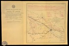 1915 Antique Santa Fe Railroad Map Line Hutchinson Kansas Sterling Ks Lyons