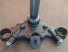 1973 Yamaha Tx650 Xs650 Motorcycle Triple Tree And Crown Steering Assembly
