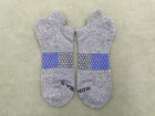 3 Pairs Bombas Men s Performance Honeycomb Ankle Socks Size Large 9-13 Gray