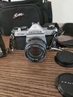 Vintage Camera Asahi Pentax K1000 35mm Film W 50 Mm Lens And Case