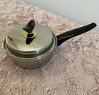 Vtg Wonder Ware Thermium Multi Plex Stainless Steel Cookware Saucepan W Lid Usa