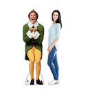     Advanced Graphics Buddy The Elf Excited Life Size Cardboard Cutout Standup    