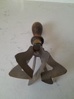 Antique Early Keen Kutter Bell Shaped 6-blade Food Chopper Black Wood Handle
