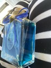 Vtg Body Beaute Wild Flower Foaming Bath Gelee Hand Blown Glass Bottle Rare New