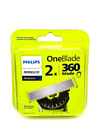 Philips Norelco One Blade Replacement 2 Of 360 Blades Brand New Sealed