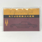1962 Studebaker Granturismo Hawk Owner s Guide Passenger Car Glove Box Booklet