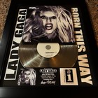 Lady Gaga   Born This Way   Platinum Music Award Vinyl Lp Record Cd
