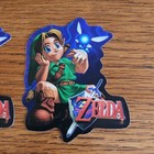 Vintage 1997 Zelda Prism Vending Machine Stickers New Set Of 2