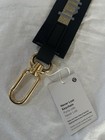 New Lululemon Never Lost Keychain Black gold