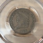 1828 Classic Head Half Cent Vf25 Bn 12 Stars Pcgs