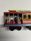 Vintage Friction Tin Litho Toy San Francisco Cable   Trolley Car
