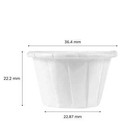 Karat 0 5oz Paper Portion Cups - 5 000 Ct  Fp-ppc050