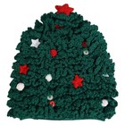 Dolce   Gabbana Kids Hat Dark Green Christmas Wool Knitted Beanie S tag 1 170usd