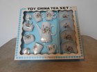 Vintage Toy China Tea Set Made In Japan--13 Piece Set In Original Box Never Used