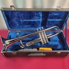 Yamaha Ytr-135 Ytr135 Trumpet Silver Color With Hard Case Mouthpiece Used Japan