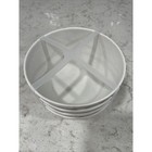 Set 4 Checkered Brown White Melamine 4 5x2 5    Bowls Appetizer Tidbit Salsa Dip