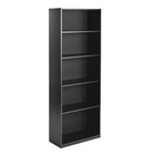 Mainstays 5-shelf Bookcase With Adjustable Shelves  True Black Oak
