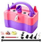 Electric Balloon Pump  4-in-1 Balloon Blower With 3 Inflation Ports  Multi