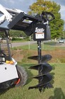Lowe 750 Hex Auger Drive Digger With 24  Wide Bit Fits Skid Steer Quick Attach