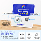 Google Review Plate     Genie Tag Glossy   Nfc   Qr   Table Display New 