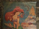 Vtg Original Walt Disney The Little Mermaid Laminated Poster 35  X 23 