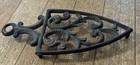 Vintage Cast Iron Trivet Or Iron Rest Black