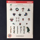Husqvarna Viking Christmas Joy Embroidery Designs Disk   92    Multi-format Cd