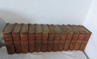 Lot Of 13 Vintage 1920s Bonniers Konversations Lexikon Band Hc Novels Stockholm 