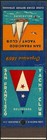 Nice Very Old   San Francisco Yacht Club   Matchbook Cover Belvedere Bay Area Ca