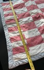 Ralph Lauren Euro Pillow Shams 2 Red Gingham Patchwork Blue   White Striped Vtg