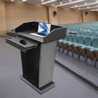 Lectern Wooden Lectern Podium Stand Portable Church Pulpit Campus Teacher s 