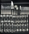 Etruscan Gorham Sterling Silver Flatware Set For 8 Service 57 Pieces Not Scrap