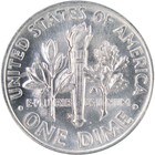 1954 D Roosevelt Silver Dime Uncirculated Mint State 10c Coin