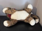 Vintage 1992 Nick   Noel Christmas Calico Cat Plush Toy Stuffed Animal