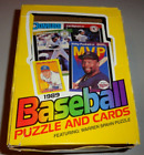 Vintage 1989 Donruss Baseball Empty Display Box - No Packs