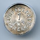 Finest Known  Nd Alaska Silver Die Trial - Confederate Creek   Icg Ms67   Lr6