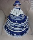 Read   Handmade Hand Crochet 24  Bed Pillow Doll