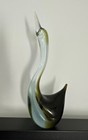Vintage Murano Italian Art Glass Swan Sculpture