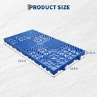 Waterproof Floor Pallets 12 Pack Lightweight Plastic Storage Pads For Basement