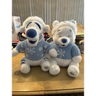 Disney Store Winnie The Pooh Winter   Tigger 15  Plush Snowflake Sweater