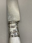 Lot Of 4 Antique Landers Frary   Clark Sterling Silver Mother Of Pearl Knives