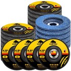 48x 4 5  4-1 2  Flap Disc 40 60 80 120 Grit Angle Grinder Sanding Grinding Wheel